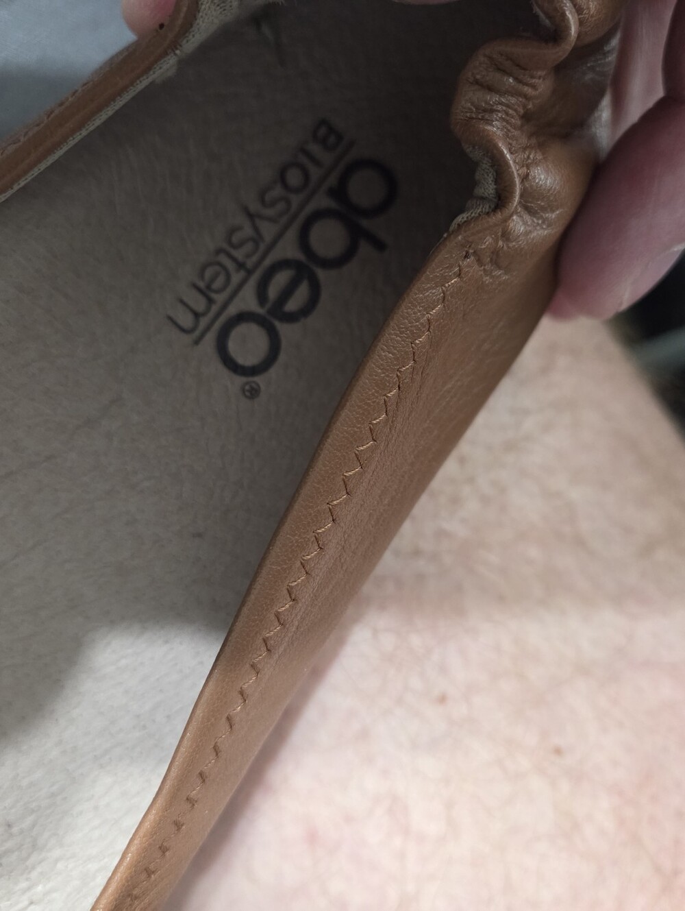Abeo Tammy Women's Ballet Flats in Tan 7M - Picture 10 of 10